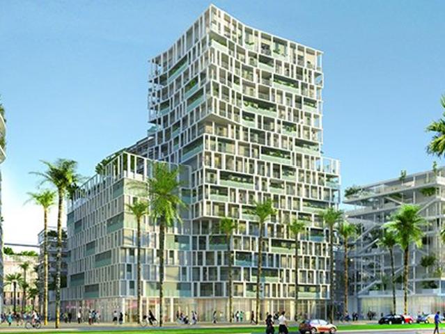 NICE APPARTEMENT NEUF 3 PIECES DERNIER ETAGE AVEC TERRASSE VUE MER ET PARKING PRIVATIF