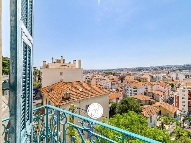 Nice / Boulevard Bischoffsheim: 2 PIÈCES / RÉNOVÉ / VUE MER / BALCON