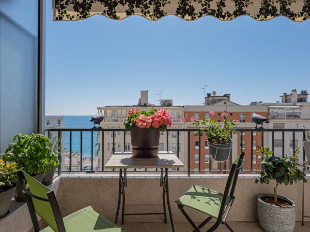 Nice Californie 3 pièces 62 m2 vue mer terrasse balcon derni. 61m² Nice