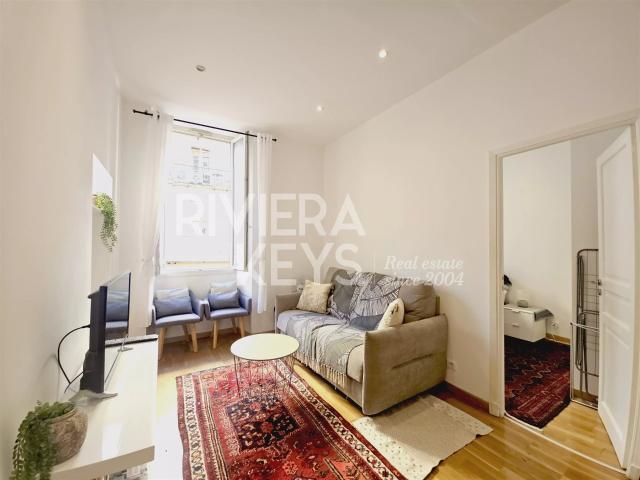 Nice Carré d’Or: Charmant appartement 2 pièces au cœur de. 26m² Nice