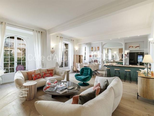 Nice Carré d’Or appartement rénové 109 m² proche Promenade des A