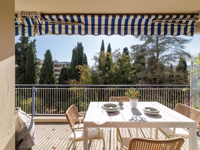 Nice Cimiez / LES JARDINS DU CEMENELUM: 3 pièces Terrasse Vue dégagée