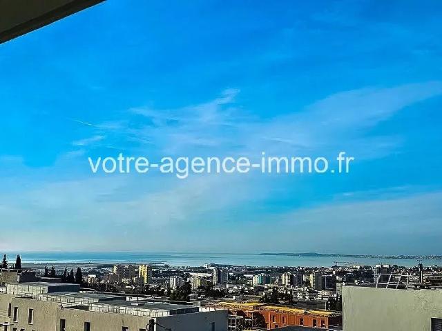 Nice Corniche Fleurie 2p terrasse vue mer cave et parking