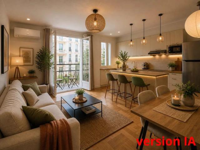 NICE DESAMBROIS: TRES BEAU 3P ETAGE ELEVE ASCENSEUR