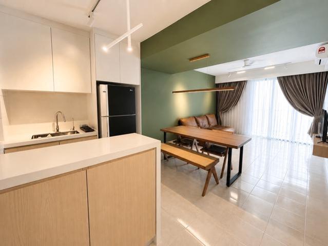 Nice FullyF Aman Jalil Bukit Jalil Near LRT Kitchen Aircon