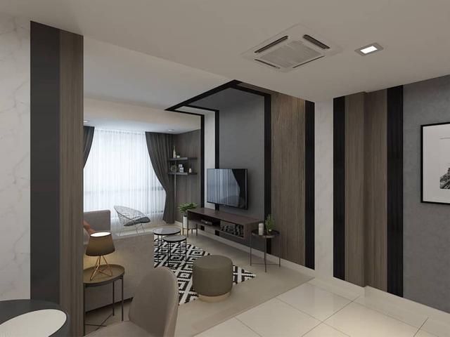 Nice furnished kk sky suite unit for sale