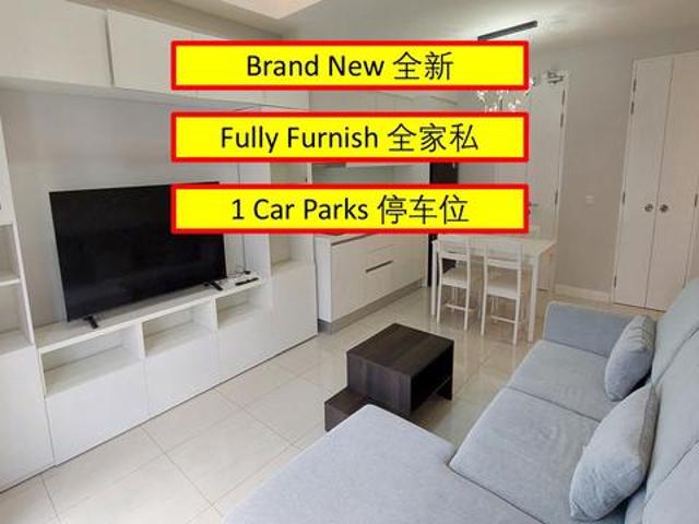 Nice high floor fully furnish Near Mall with Car Park
