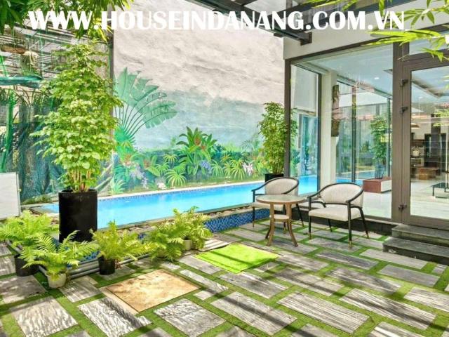 Nice house for rent in Danang, near Son Thuy beach, Vietnam, swimming pool