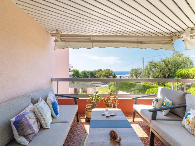 Nice Lanterne 3 Pièces au calme Vue mer 3 terrasses