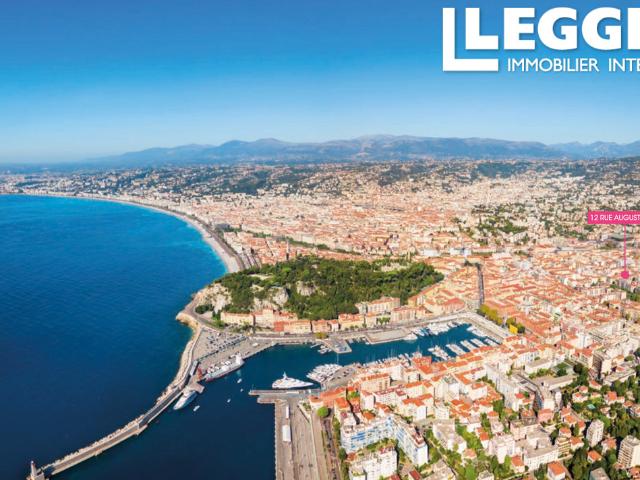 Nice Le Port. Programme neuf rare par son emplacement. Etage élevé Appartement 3 pièces, terrasse, parking