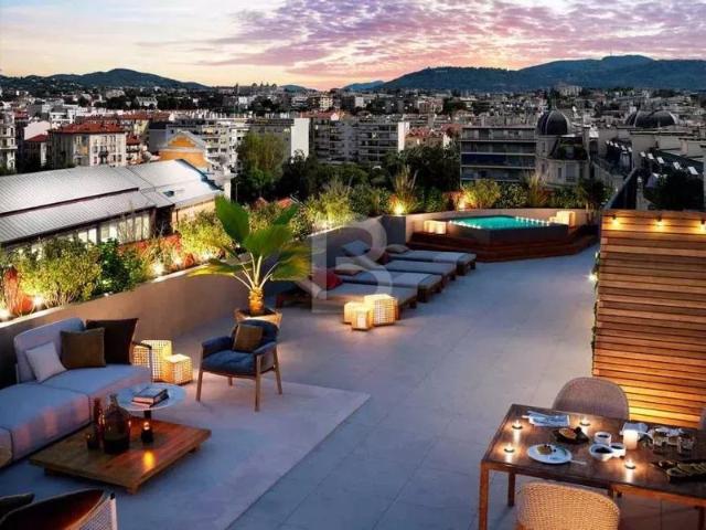 Nice Libération, superbe Penthouse avec solarium