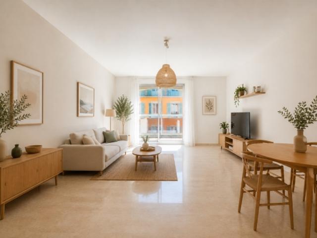 NICE PORT APPARTEMENT 3 PIECES DE 73M2 A VENDRE AVANT DERNIER ÉTAGE LOGGIA LUMINEUX CAVE PROCHE PLACE DU PIN ET TOUTES COMMODITÉS