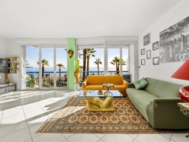 NICE PROMENADE APPARTEMENT A VENDRE 4P DE 83M² BALCON VUE MER RESIDENCE SECURISEE AVEC GARDIEN INVESTISSEMENT LOCATIF