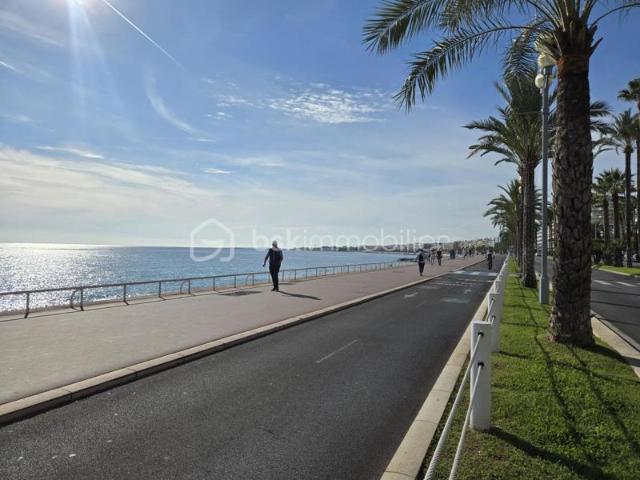 NICE Promenade des Anglais | Grand 2/3P de 55m² avec Terrasses et vue Mer