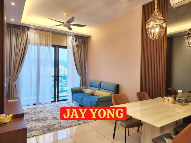 NICE Queens Residences Q2 FULLY FURNISHED 2CP Queensbay Bayan Lepas
