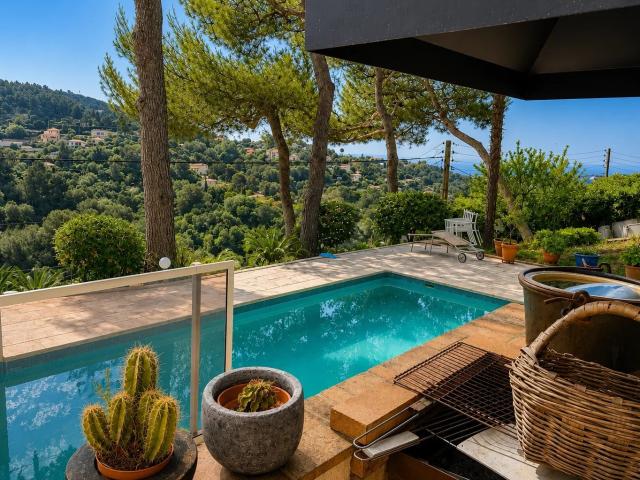 Nice, Saint Pancrace, superbe villa 6 pièces, Vue mer 207m² Nice