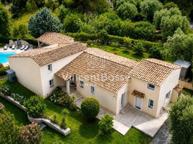 NICE – Saint Roman de Bellet | Villa rénovée de 202 m² avec appartement indépendant, piscine chauffée et terrain de 1 700 m²