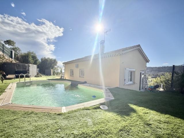 NICE SAINTE MARGUERITE VILLA CONTEMPORAINE DE 4 PIECES DE 98M2 A VENDRE JARDIN DE 400M2 PISCINE GARAGE