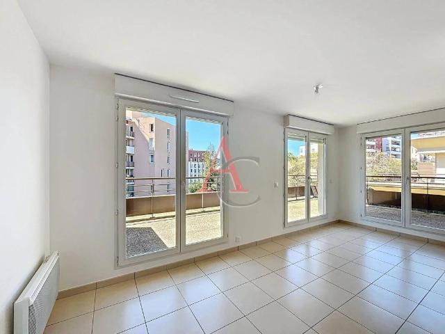 Nice Sainte Marguerite, 2 pièces 47 m², terrasse 38 m², garage