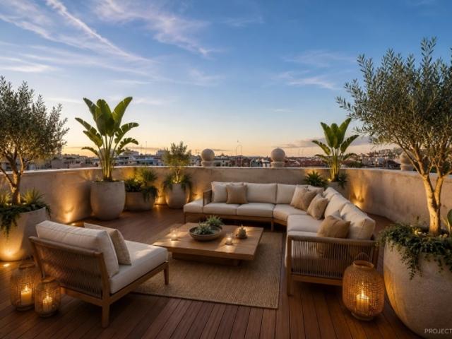 Nice Tzarewitch Exceptionnel dernier étage de 156m² avec 170m² de terrasses