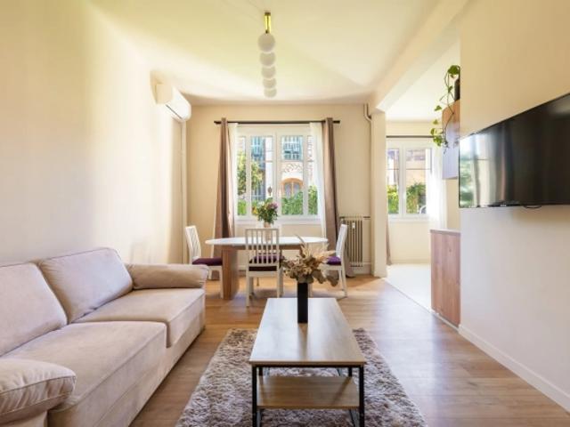 Nice Valrose Cosy appartement 3 pièces rénové avec cave