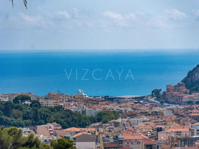 Nice Villa Belle Epoque Vue mer panoramique Meublée