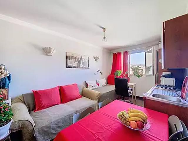 Nice 06000 Achat / Vente appartement 2 pièces t2 au dernier étage