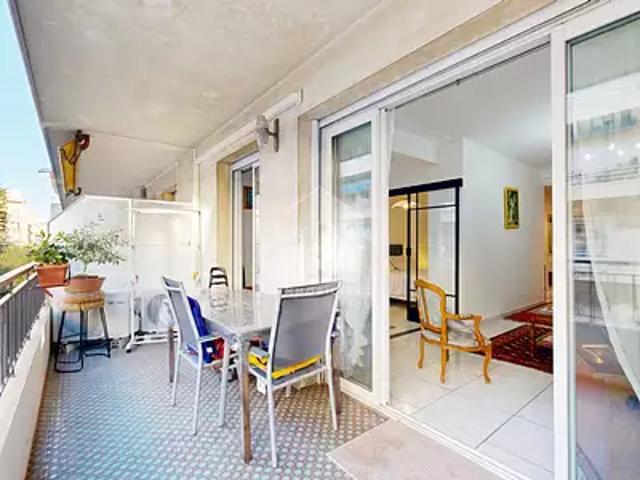 Nice 06000 Achat / Vente appartement 2 pièces t2 terrasse cave