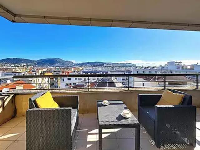 Nice 06000 Achat / Vente appartement 3 pièces t3 terrasse cave