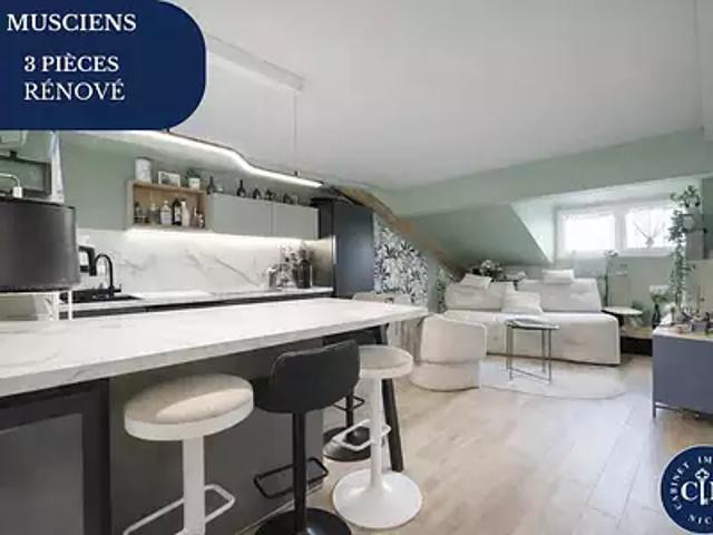 Nice 06000 Achat / Vente appartement 3 pièces t3