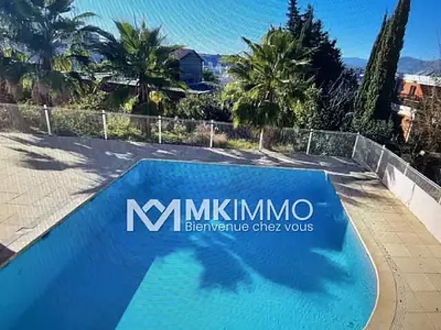 Nice 06200 Achat / Vente appartement 3 pièces t3 piscine terrasse