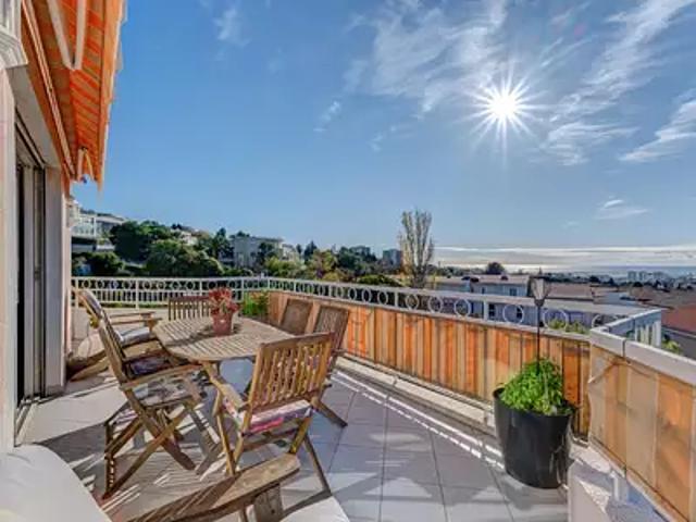 Nice 06200 Achat / Vente appartement 4 pièces t4 au dernier étage piscine