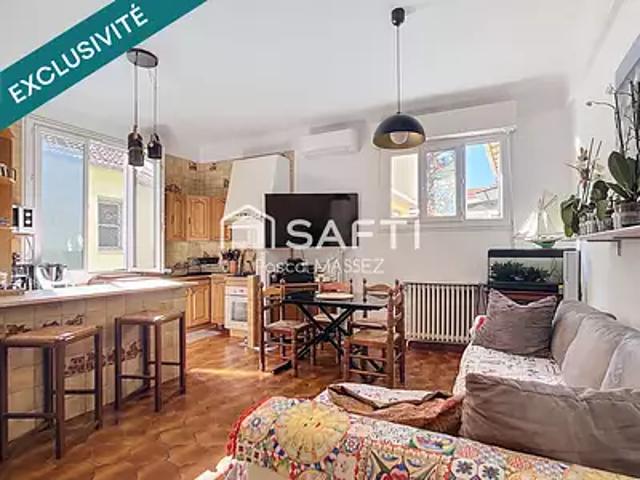 Nice 06300 Achat / Vente maison 3 pièces t3 parking