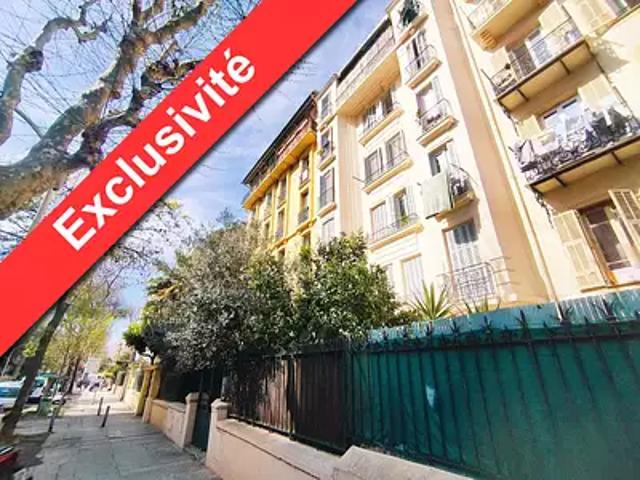 Nice 06300 Achat / Vente appartement 1 pièce t1 cave