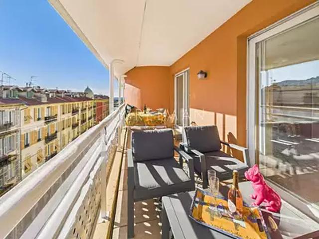 Nice 06300 Achat / Vente appartement 1 pièce t1 au dernier étage