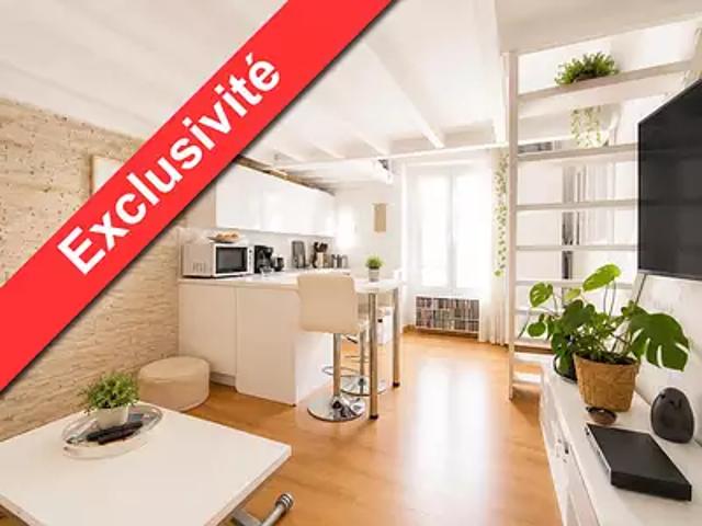 Nice 06300 Achat / Vente appartement 2 pièces t2 au dernier étage cave