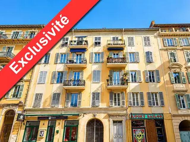 Nice 06300 Achat / Vente appartement 3 pièces t3 cave