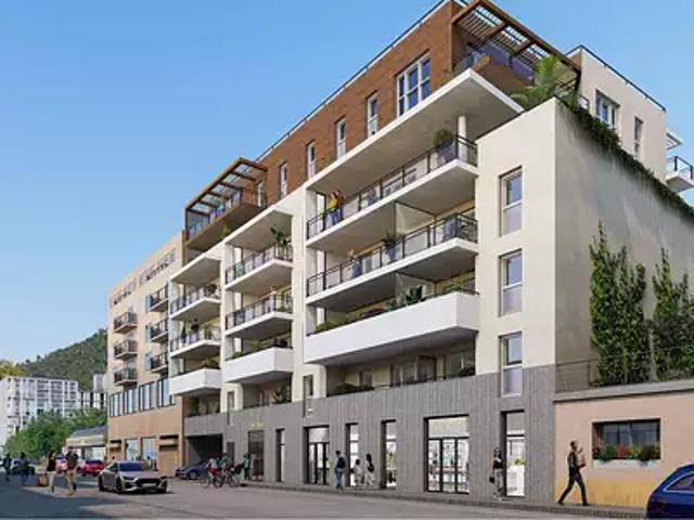 Nice 06300 Achat / Vente appartement 4 pièces t4 au dernier étage terrasse