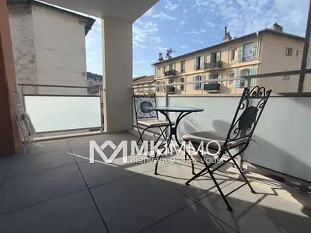 Nice 06300 Location appartement 2 pièces t2 terrasse parking
