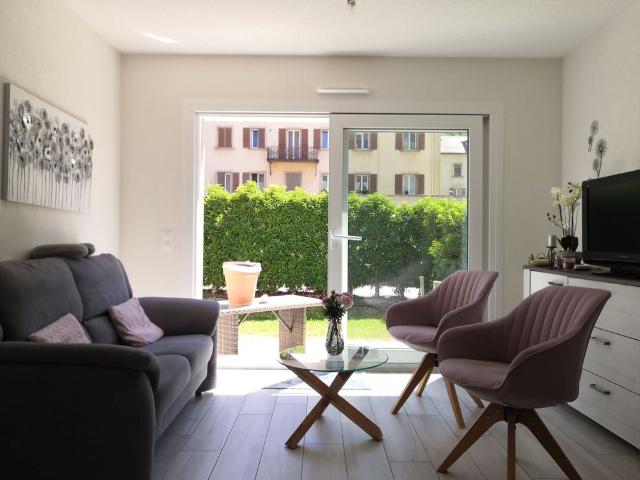Nice 2.5 room apartment on the ground floor with terrace
