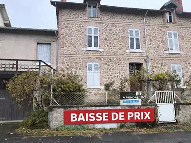 Nieul 87510 Achat / Vente maison 7 pièces t7 cave balcon
