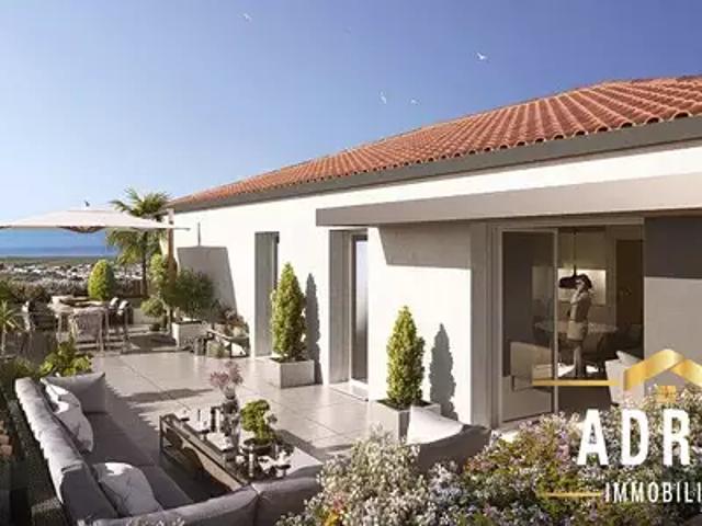Nieul sur Mer 17137 Achat / Vente appartement 2 pièces t2 au dernier étage parking