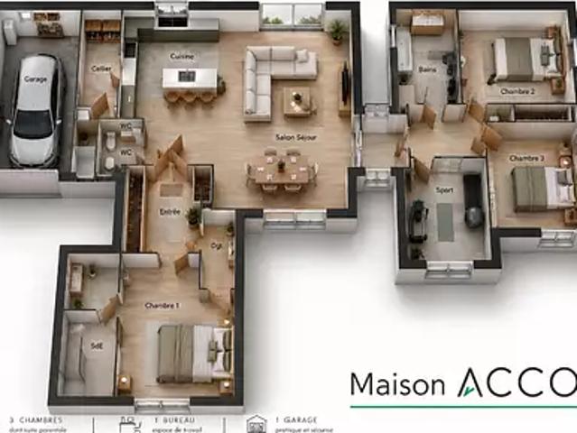 Nieul sur Mer 17137 Programme neuf maison neuf à vendre 5 pièces
