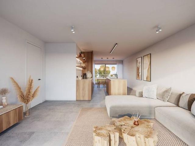 Nieuw 2 slaapkamer appartement met grote terrassen te Brugge