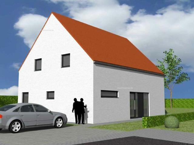 Nieuw te bouwen alleenstaande woning met vrije keuze van architectuur te Roeselare