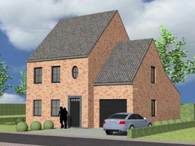 Nieuw te bouwen alleenstaande woning met vrije keuze van architectuur te Wachtebeke