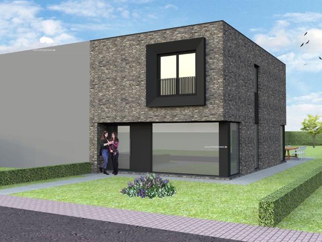 Nieuw te bouwen halfopen bebouwing te Meldert