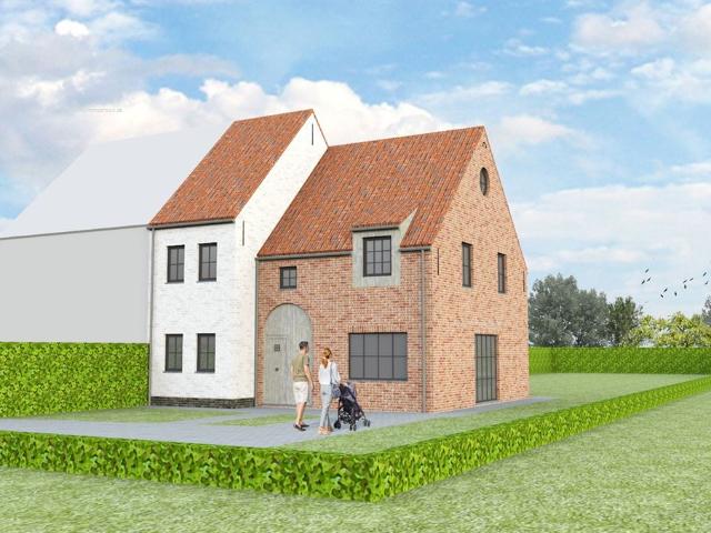 Nieuw te bouwen halfopen bebouwing te Lokeren