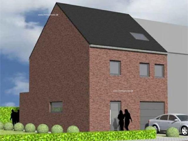 Nieuw te bouwen halfopen woning met vrije keuze van architectuur te Brakel