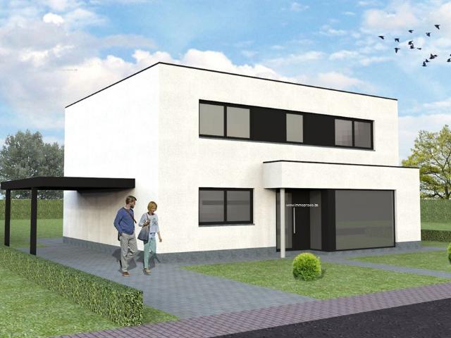 Nieuw te bouwen open bebouwing te Ertvelde